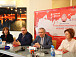Пресс-конференция в Череповце. Фото пресс-службы Мариинского театра.